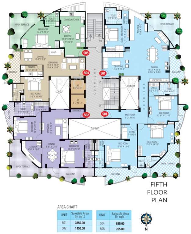 Images for Cluster Plan of SDC Karan Heights