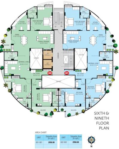 Images for Cluster Plan of SDC Karan Heights