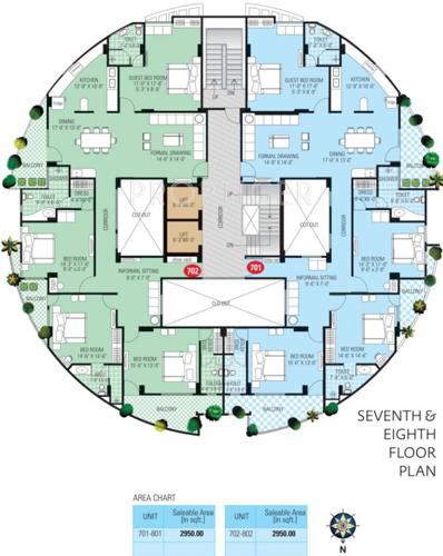 Images for Cluster Plan of SDC Karan Heights