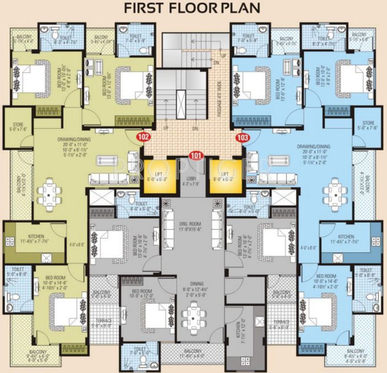 Images for Cluster Plan of SDC Dav