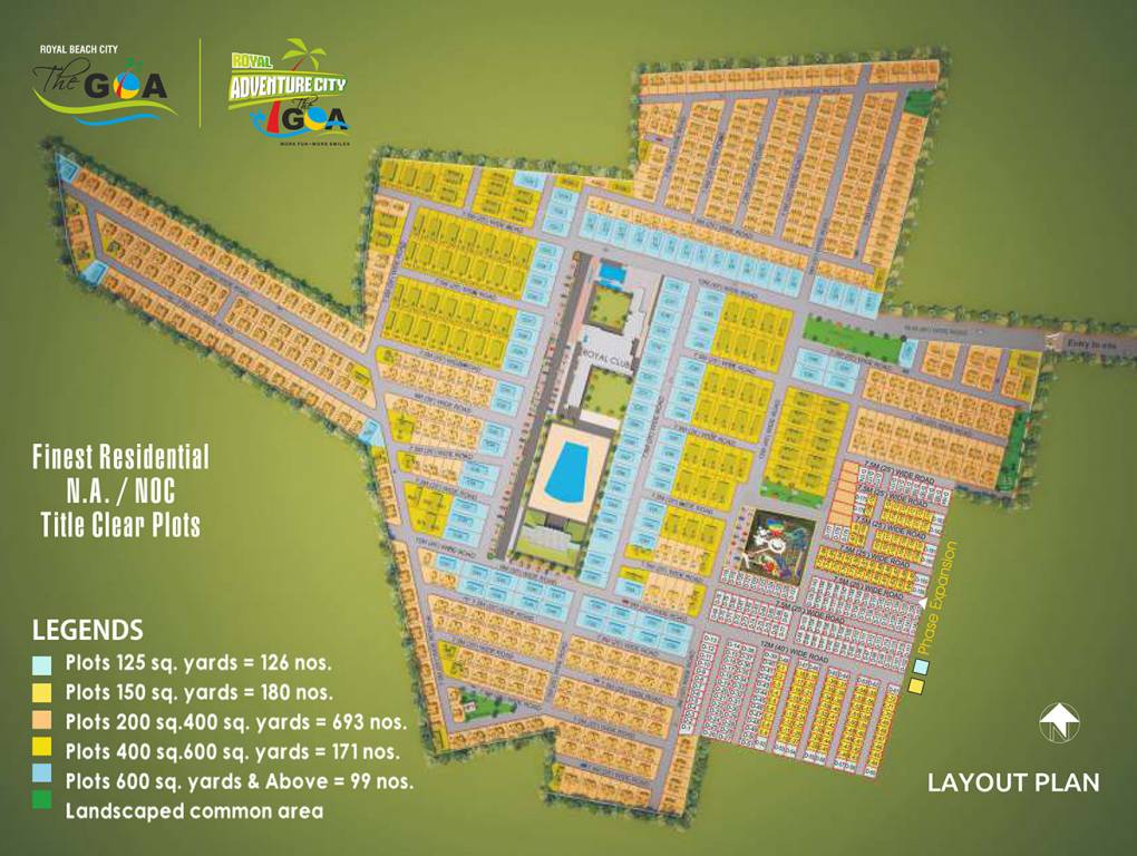 Images for Layout Plan of Raghuleela The Goa