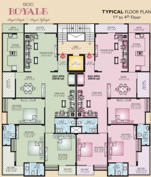 Images for Cluster Plan of SDC Royale