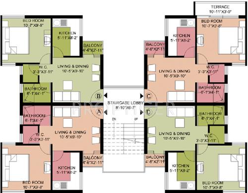 Images for Cluster Plan of Shrachi Nakshatra