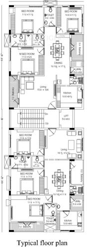 Images for Cluster Plan of Vinayagar Chaganti Nivas