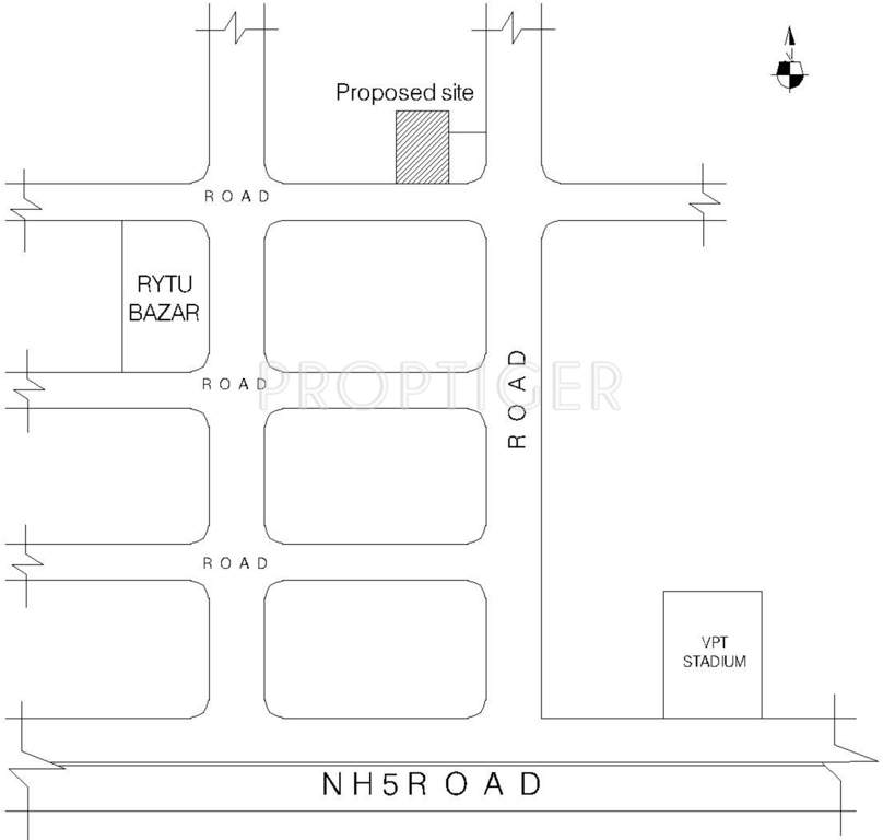 Images for Location Plan of Vinayagar Chaganti Nivas