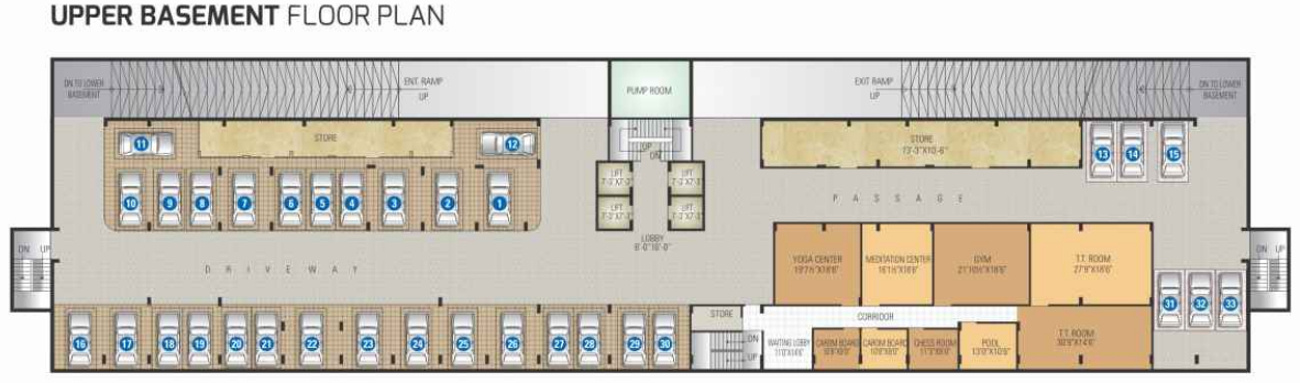  courtyard Images for Cluster Plan of SDC Courtyard