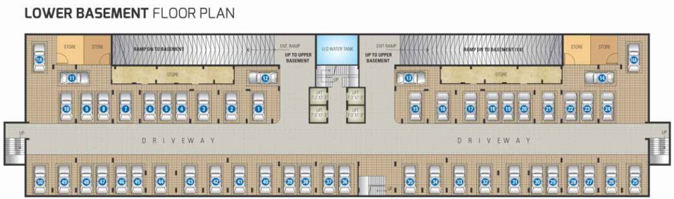  courtyard Images for Cluster Plan of SDC Courtyard