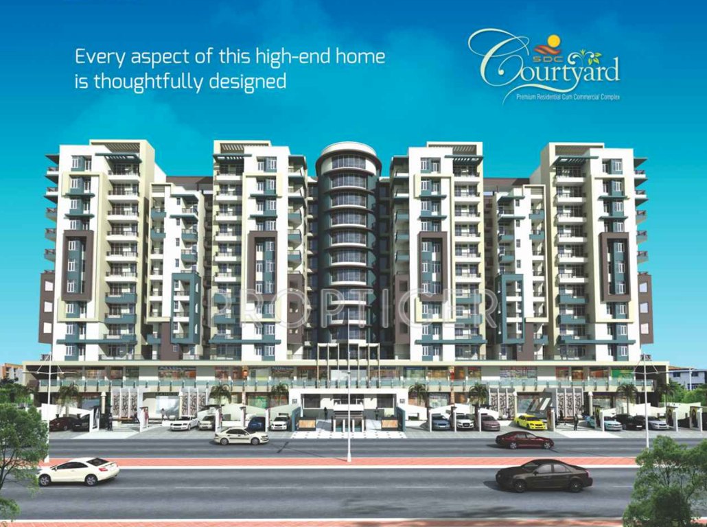  courtyard Images for Elevation of SDC Courtyard