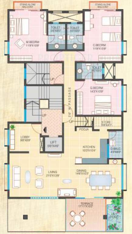 Images for Cluster Plan of Stark Bhakti Royale