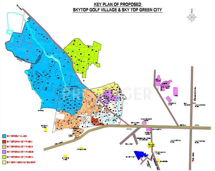 Images for Location Plan of Skytop Green City Phase 1