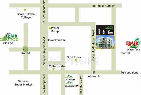 Images for Location Plan of Flairalliance Trine Phase I Images for Location Plan of Flairalliance Trine Phase I