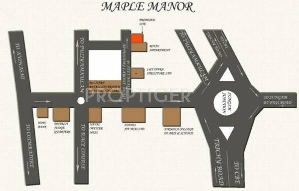 Images for Location Plan of Jain Maple Manor