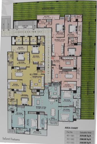 Images for Cluster Plan of SDC Roshan Residency Images for Cluster Plan of SDC Roshan Residency