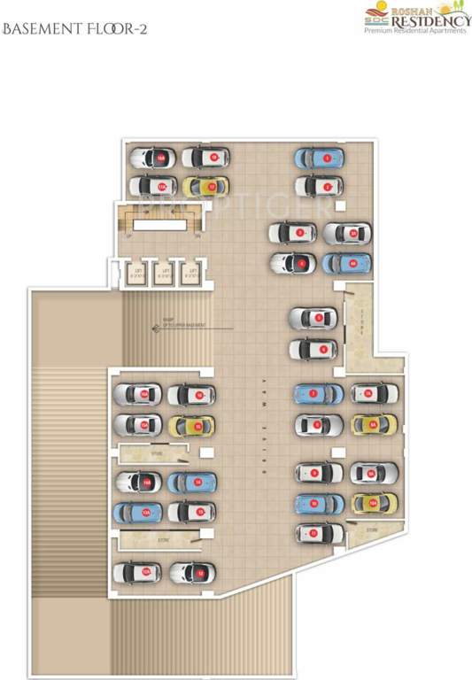 Images for Cluster Plan of SDC Roshan Residency