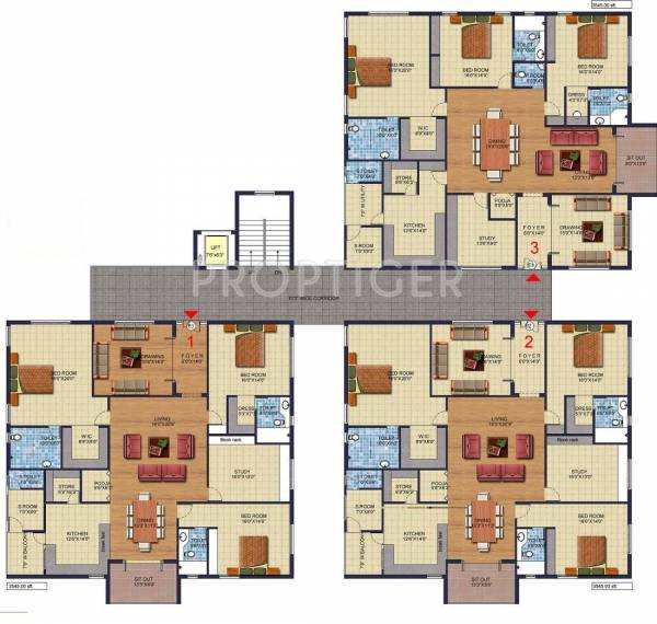 Images for Cluster Plan of Sri Fortune Enclave Images for Cluster Plan of Sri Fortune Enclave