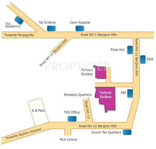 Images for Location Plan of Sri Fortune Enclave