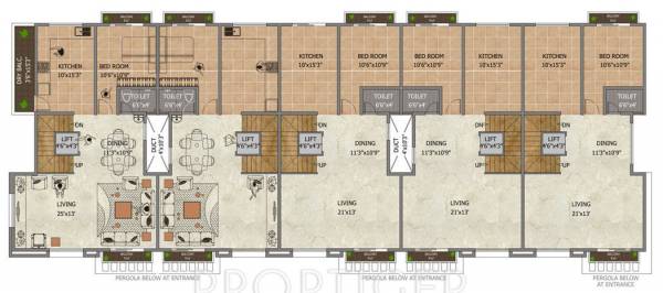 Images for Cluster Plan of Taksheel De Paradiso Images for Cluster Plan of Taksheel De Paradiso