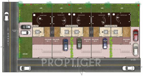 Images for Cluster Plan of Taksheel De Paradiso Images for Cluster Plan of Taksheel De Paradiso