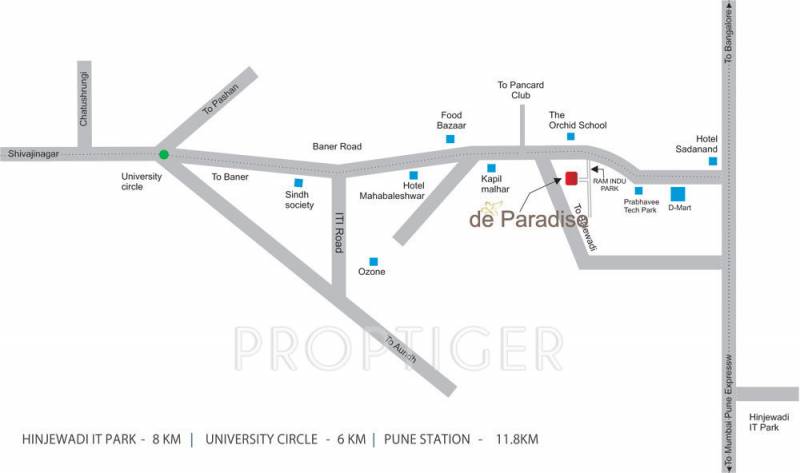 Images for Location Plan of Taksheel De Paradiso