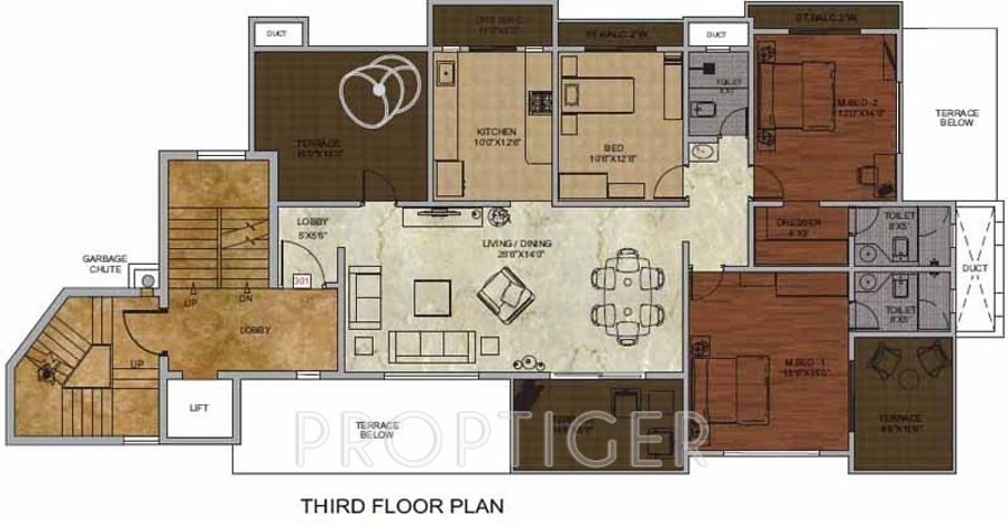 Images for Cluster Plan of Taksheel Bellmount Apartment
