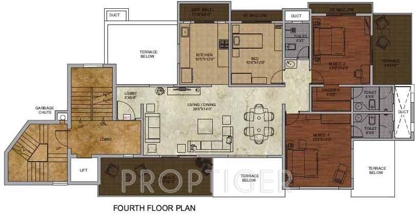 Images for Cluster Plan of Taksheel Bellmount Apartment