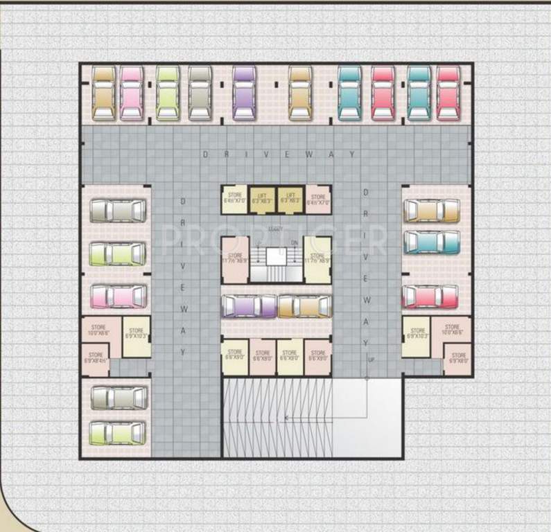 Images for Cluster Plan of SDC Kalpvriksha