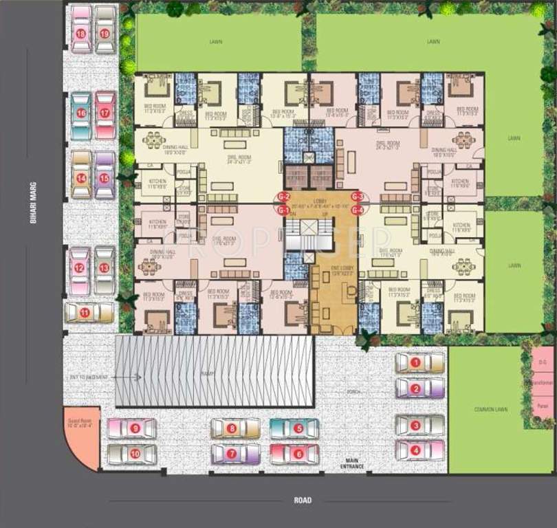 Images for Cluster Plan of SDC Kalpvriksha