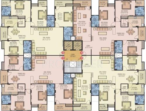 Images for Cluster Plan of SDC Kalpvriksha Images for Cluster Plan of SDC Kalpvriksha