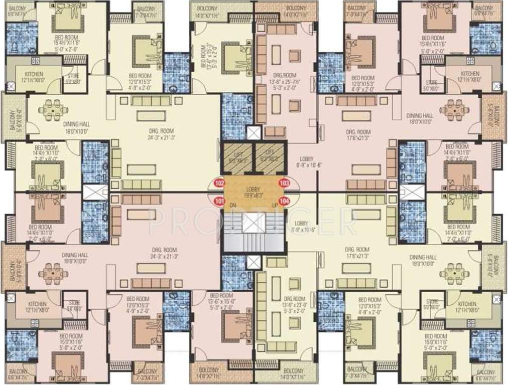 Images for Cluster Plan of SDC Kalpvriksha
