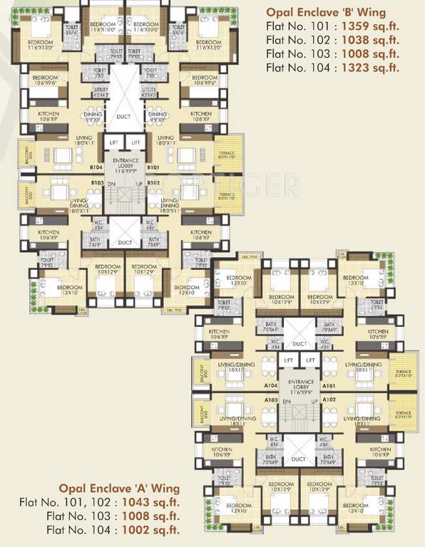 Images for Cluster Plan of Suyash Opal Enclave