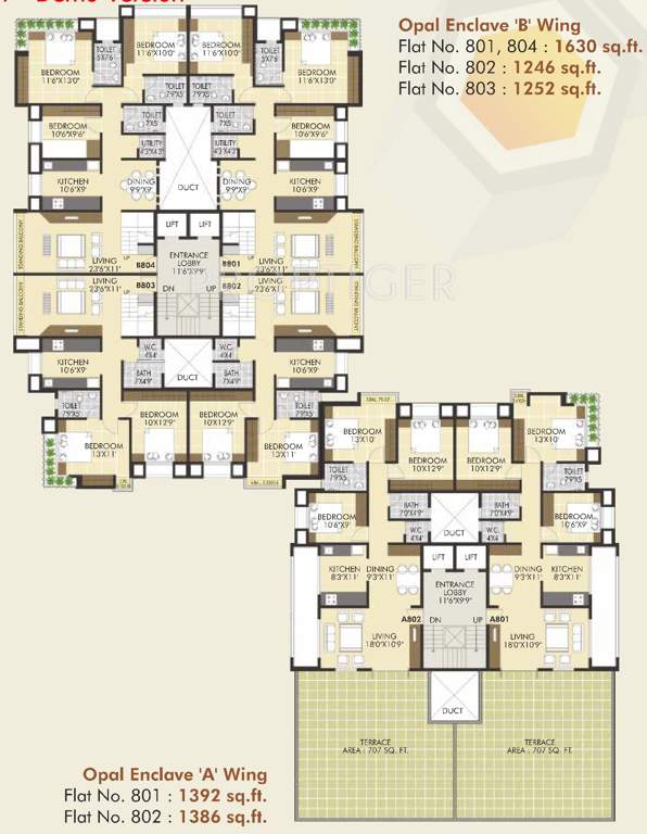 Images for Cluster Plan of Suyash Opal Enclave