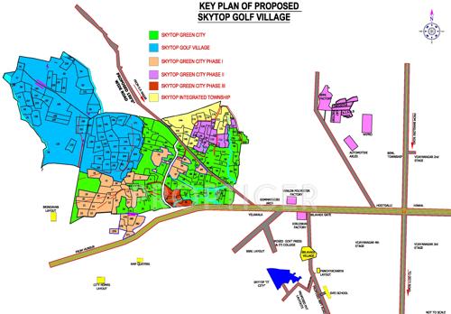 Images for Location Plan of Skytop Golf Village Villas