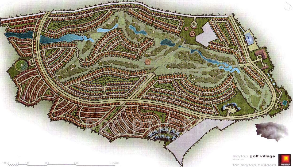Images for Master Plan of Skytop Golf Village Villas