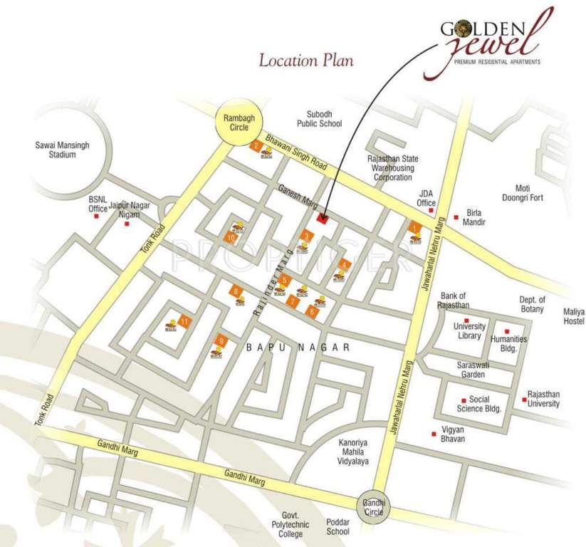 Images for Location Plan of SDC Golden Jewel