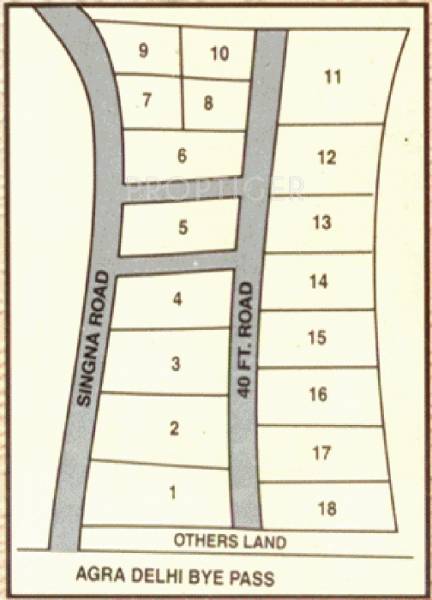 Layout Plan j-r-coloniser gokul-resorts Layout Plan