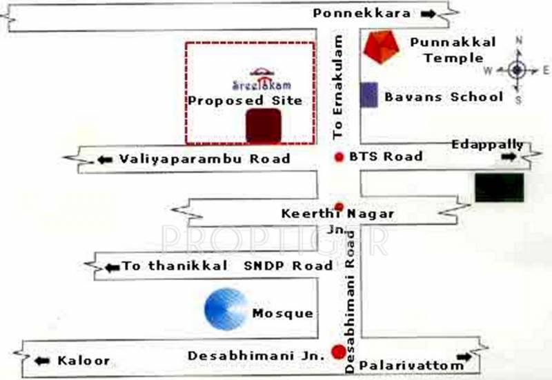 Images for Location Plan of Anasvara Sreelakam