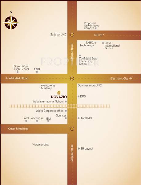 Images for Location Plan of Le Novazio