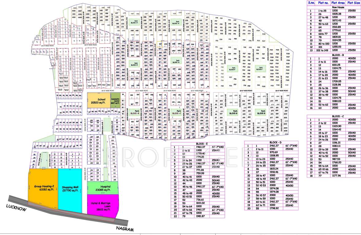 royal estate Images for Layout Plan of Gamba Royal Estate