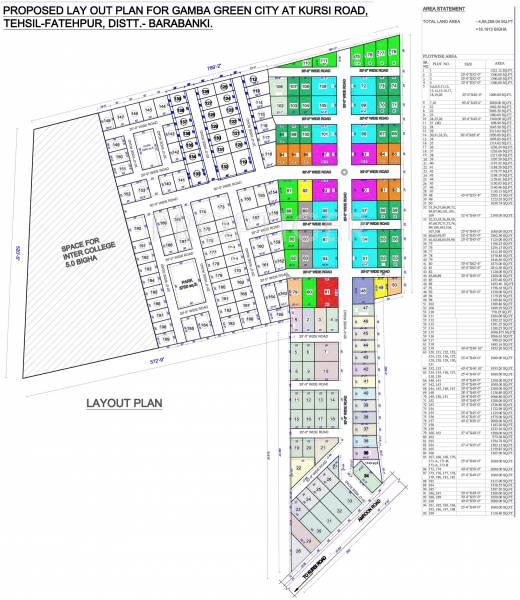 Images for Layout Plan of Gamba Green City Plots