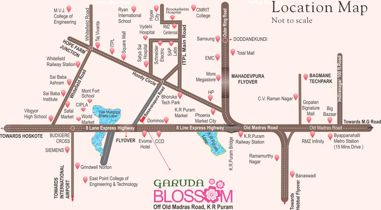  blossom Images for Location Plan of Garuda Garuda Blossom
