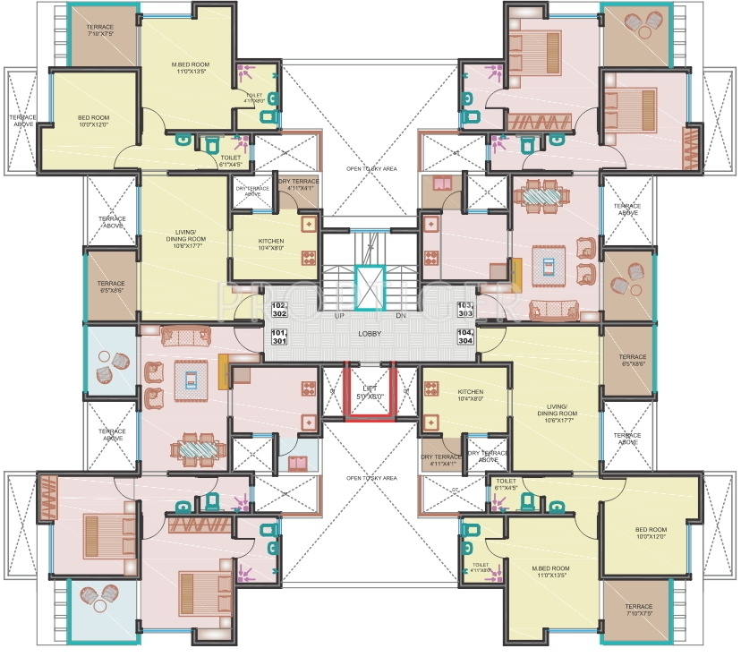 Images for Cluster Plan of Sunny Sai Aashirwad