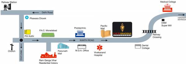 Images for Location Plan of Gaursons Gracious Villas Images for Location Plan of Gaursons Gracious Villas