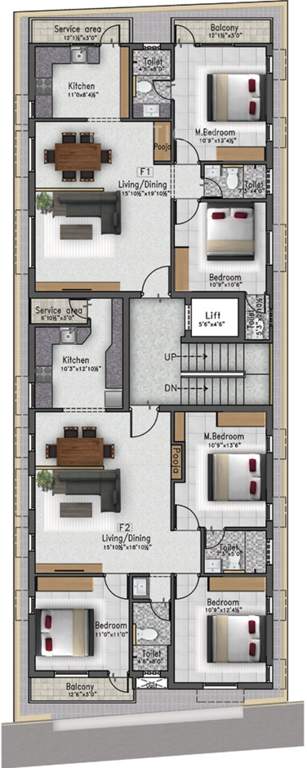 Images for Cluster Plan of Meenakshi Kashyap