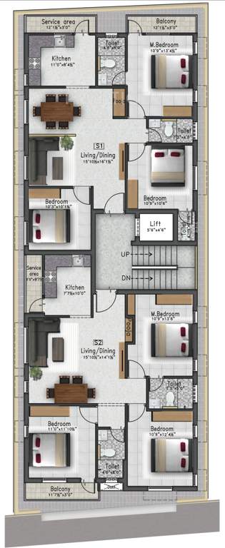 Images for Cluster Plan of Meenakshi Kashyap