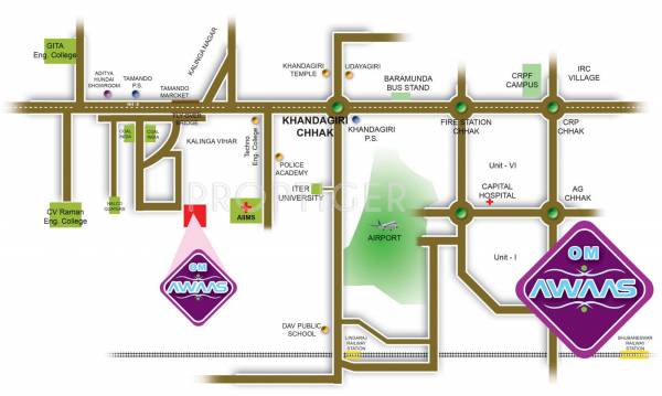 Images for Location Plan of Fortune Om Awaas