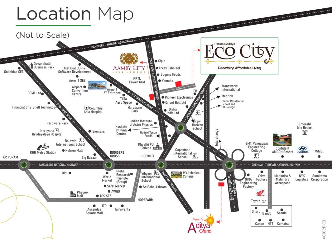  eco city Images for Location Plan of Peram ECO City