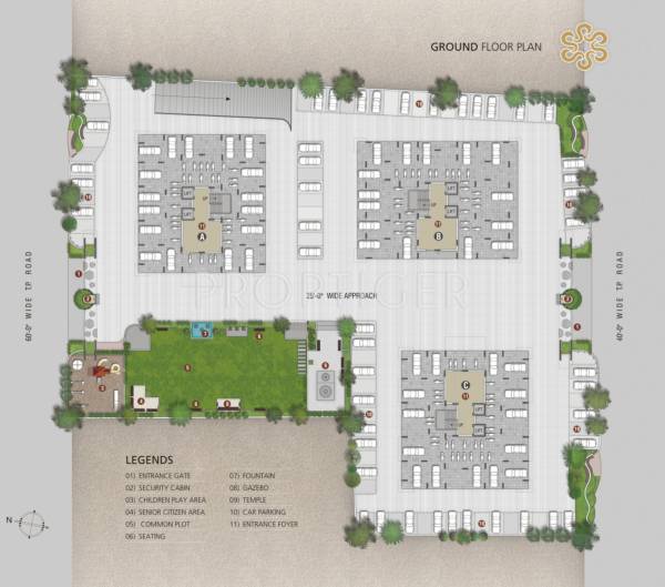 Images for Cluster Plan of JT Shubham Elegant