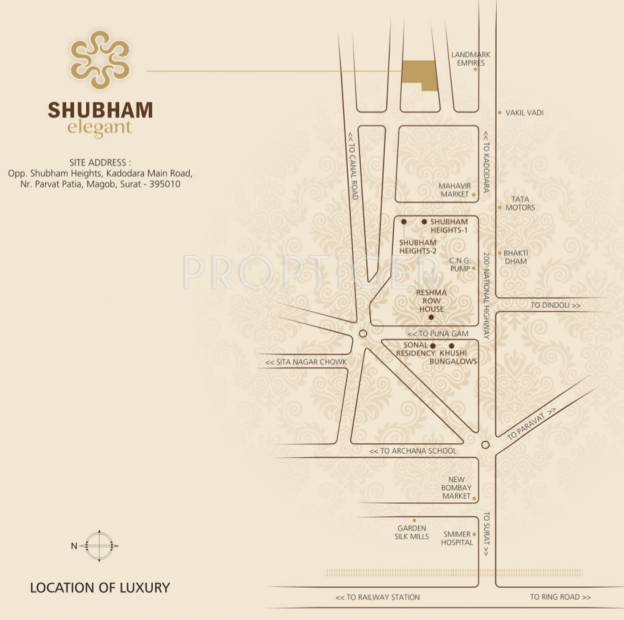 Images for Location Plan of JT Shubham Elegant
