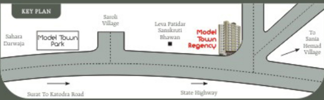 Images for Location Plan of D R Model Town Regency