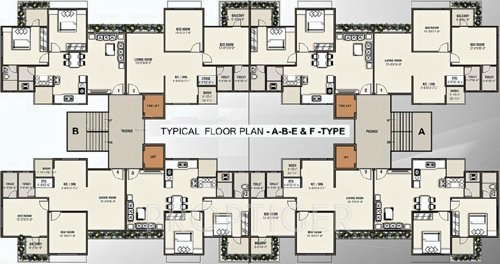  heights Images for Cluster Plan of Vaishnodevi Heights